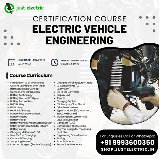 Certification Course - Electric Vehicle Engineering