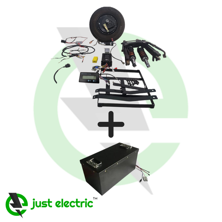Premium DIY Electric Conversion Kit for Scooter / Mopeds Just Electric
