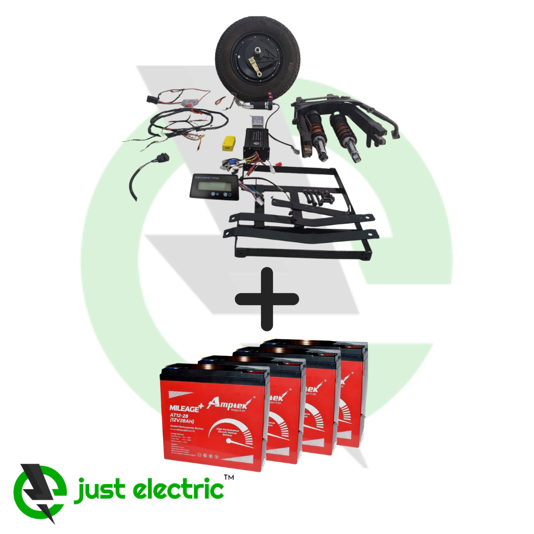 Premium DIY Electric Conversion Kit for Scooter / Mopeds